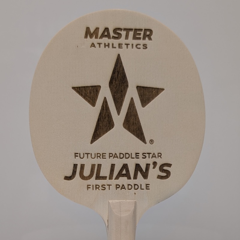 Created this custom paddle as a baby gift