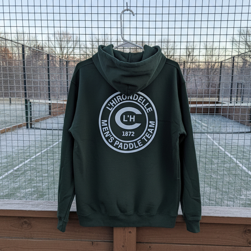 Created custom logos for Platform Tennis Team Sweatshirts